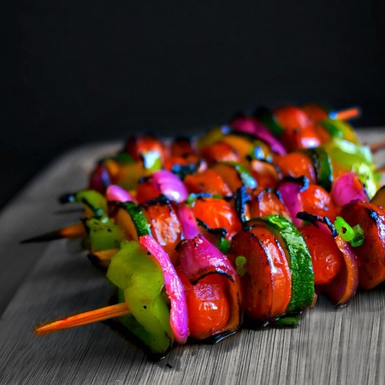 Firecracker Sausage Kebab