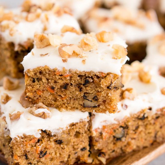 Carrot Cake Bars