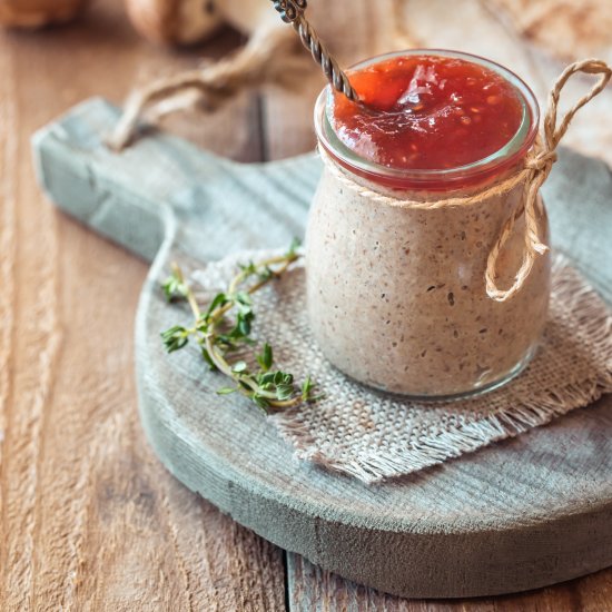 Rustic Pork & Mushroom Pâté