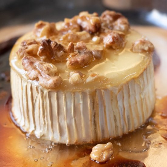 chèvre with walnuts and honey