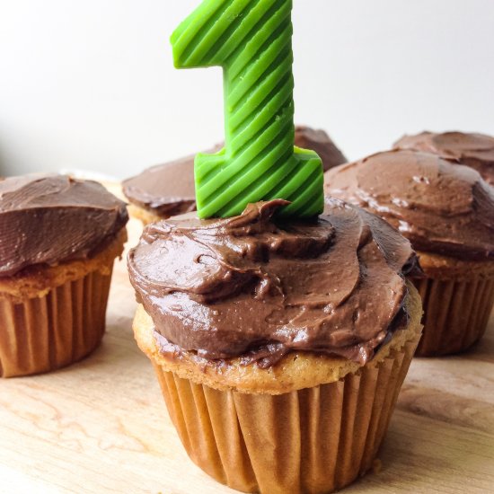 Vegan Vanilla Maple Cupcakes