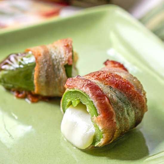 Air Fryer Keto Bacon Wrap Jalapenos