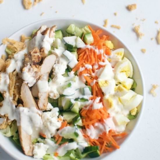 Low Carb Chicken Cobb Salad