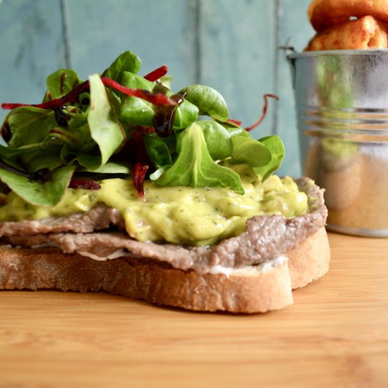 Avocado Steak Sandwich