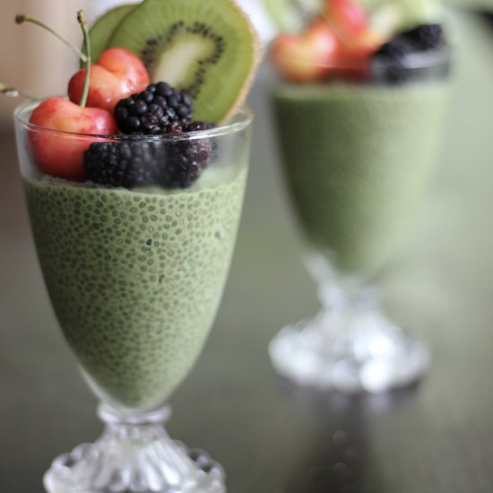 Matcha Chia Pudding