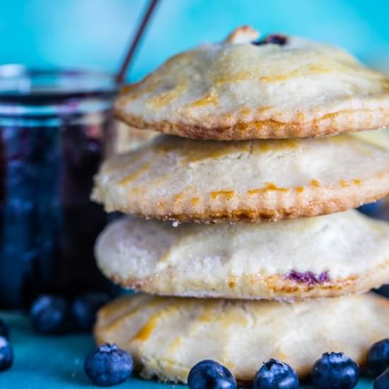 BLUEBERRY PIE SUGAR COOKIES