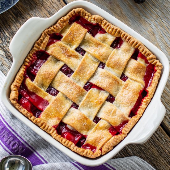 Old-Fashioned Blackberry Cobbler