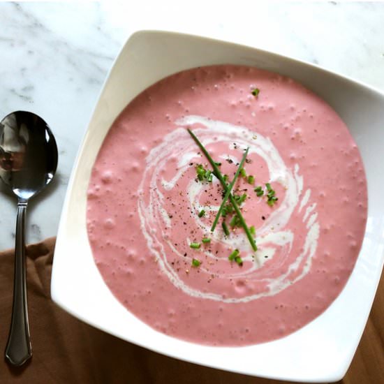 Savory Chilled Strawberry Soup