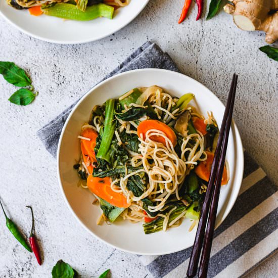 Spicy Thai Basil Stir Fry