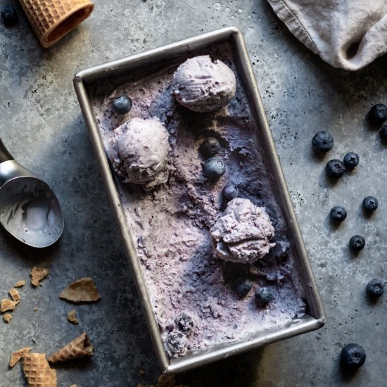 Blueberry Ice Cream