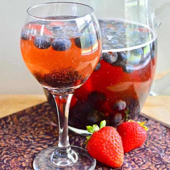 Sparkling Berry Rosé Sangria