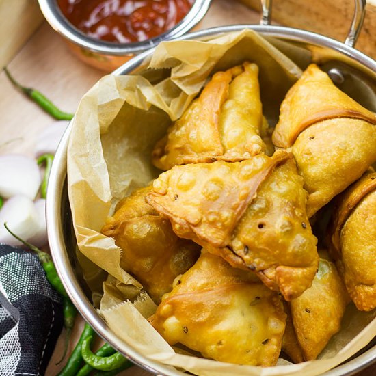 Easy Chicken Samosa