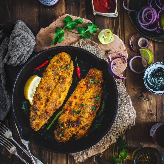 Mangalore Style Rava Fish Fry