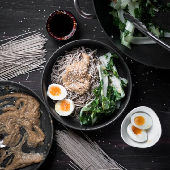 Soba Noodle Bowl Meal Prep