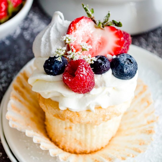 Angel Food Cupcakes