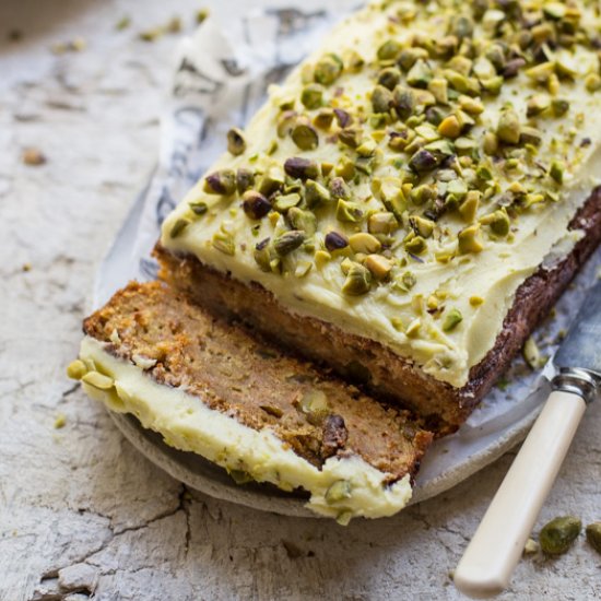 Carrot Cake with Olive Oil Frosting