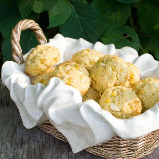 Corn and Feta Muffins