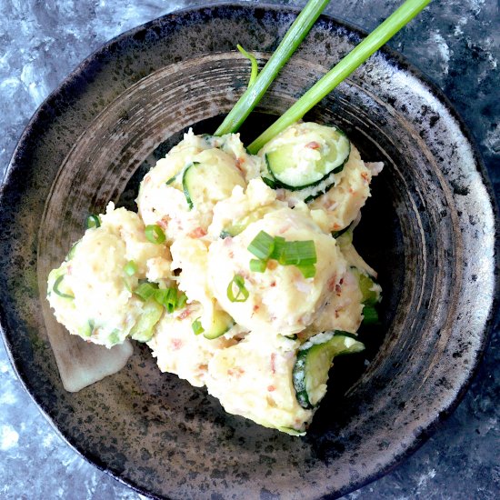 Japanese style potato salad