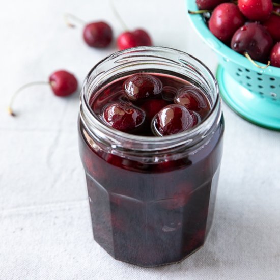 Homemade Maraschino Cherries