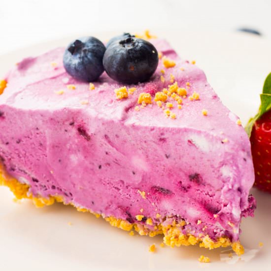 Blueberries & Cream Icebox Cake