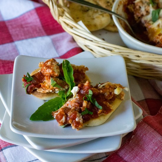 Chicken Parmesan Dip