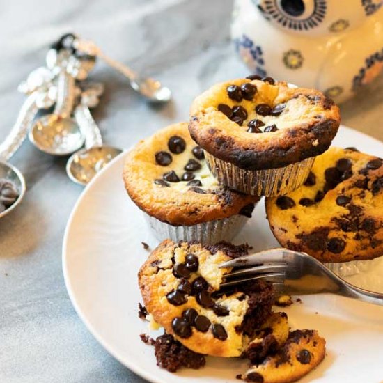 Keto Chocolate Chip Muffins