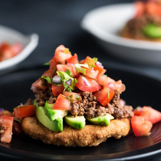 Gluten Free Fry Bread Tacos