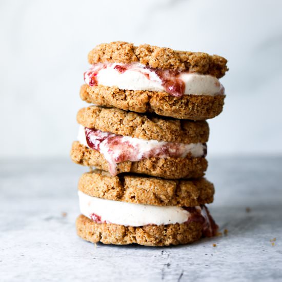 Brown Butter Ice Cream Sandwiches!