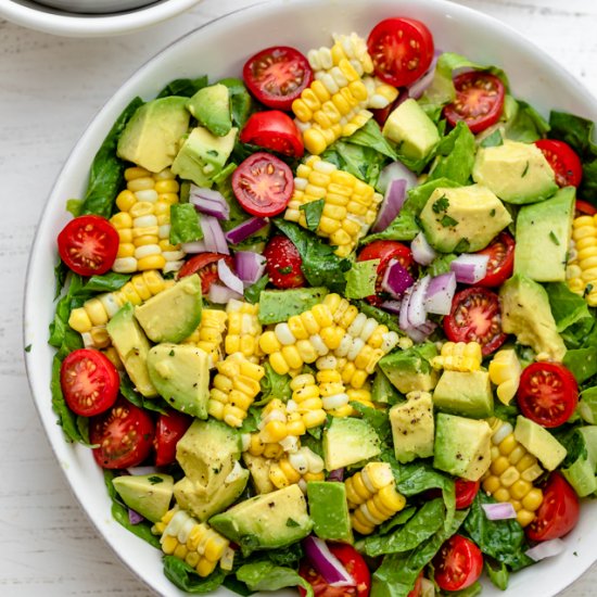 Corn Tomato Avocado Salad