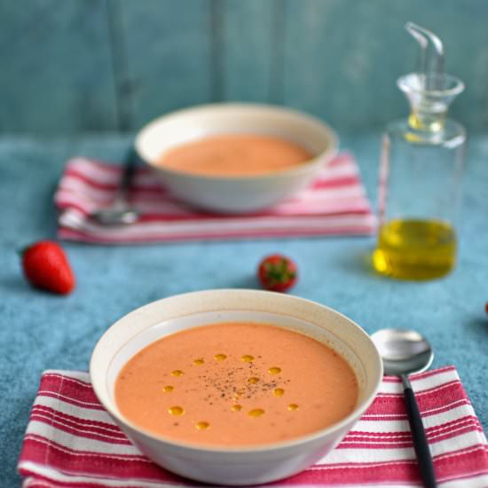 strawberry gazpacho