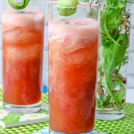 Watermelon Cucumber Juice