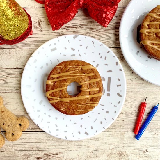 Peanut Butter Doggie Donuts