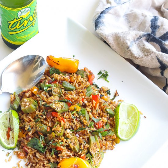 Caribbean Fried Rice