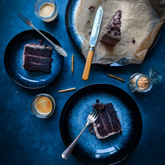 Flourless Chocolate & Hazelnut Cake