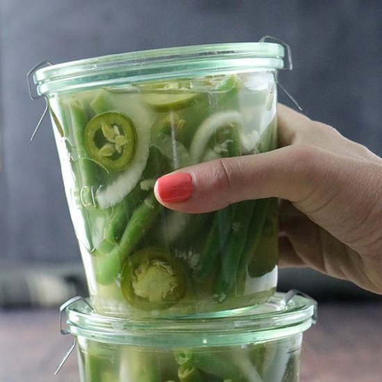 Green Bean Refrigerator Pickles