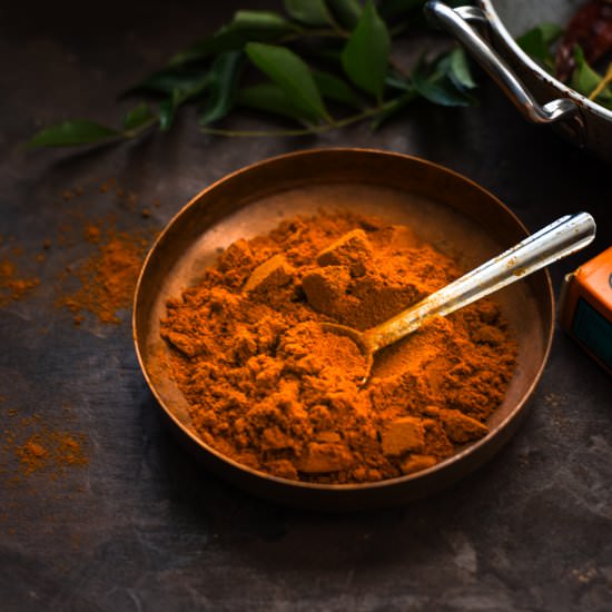 Homemade sambar masala powder