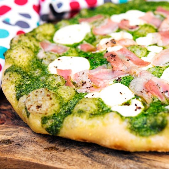 Rocket Pesto Pizza