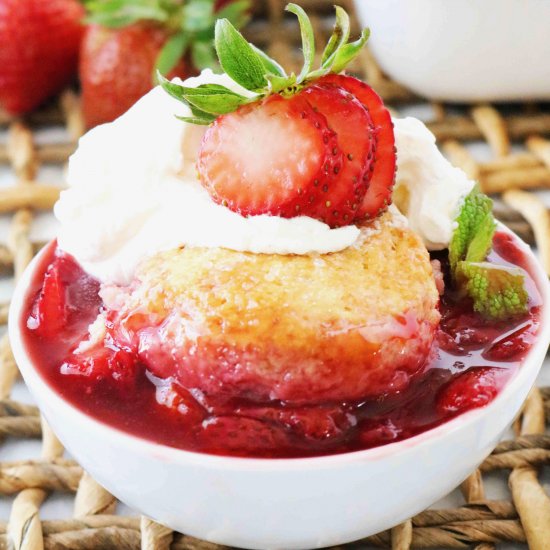 Strawberry Cobbler