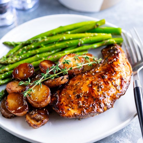 Balsamic Chicken Skillet