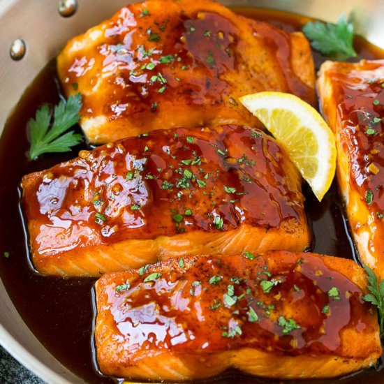 Honey Glazed Salmon