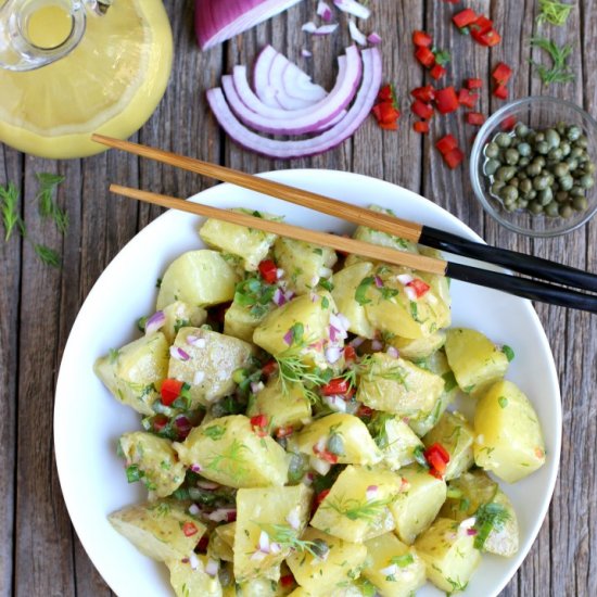 Vegan Dijon Potato Salad