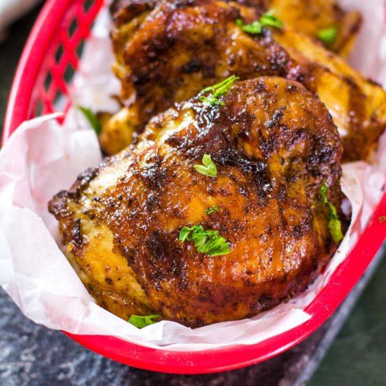 Air Fryer Chicken Thighs