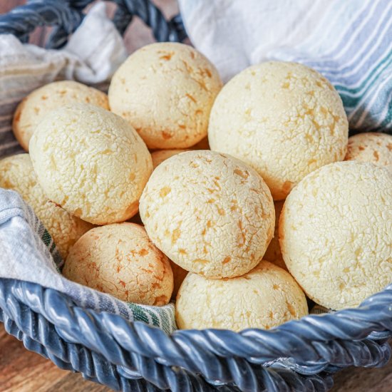 Japanese Mochi Cheesebreads