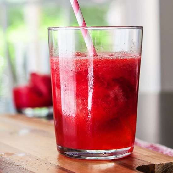 Summer Rhubarb Slush