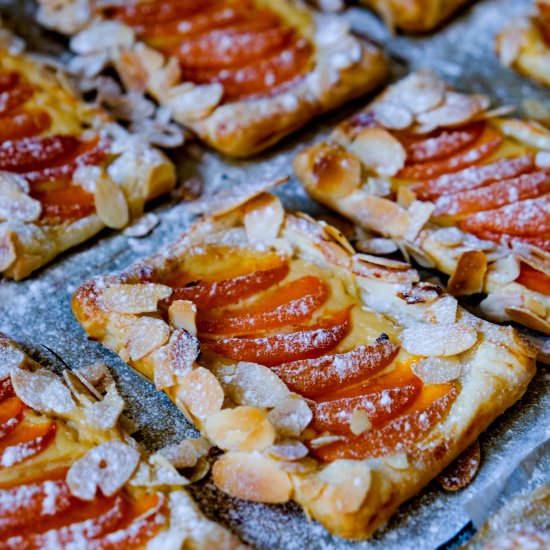 Apricot & Almond Danishes