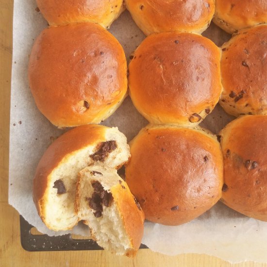 Chocolate Chip Buns