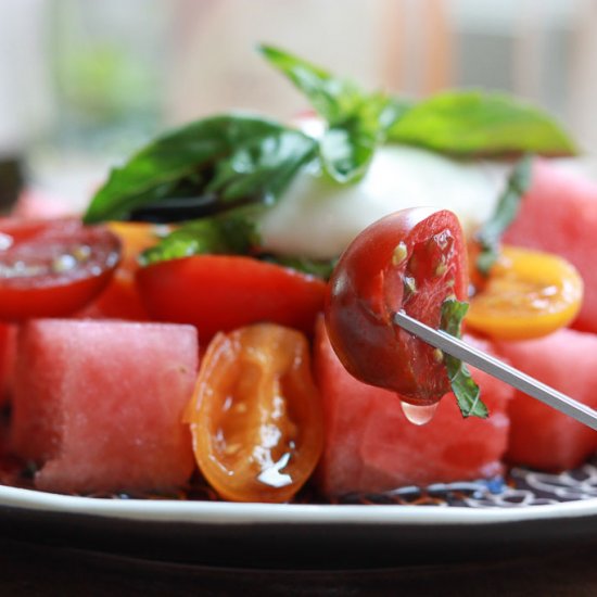 Summer Watermelon Tomato Salad