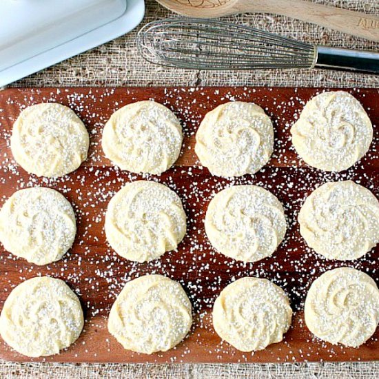 Viennese Whirls Butter Cookies