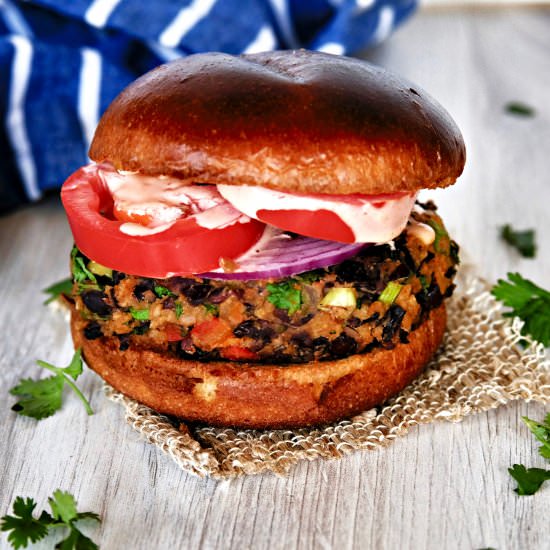 Best Ever Black Bean Burgers