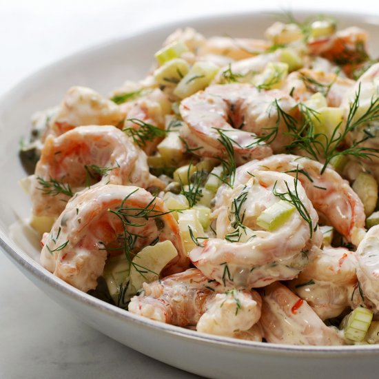 Easy Creamy Shrimp Salad